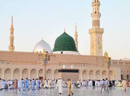 Mosquée de Médine en septembre
