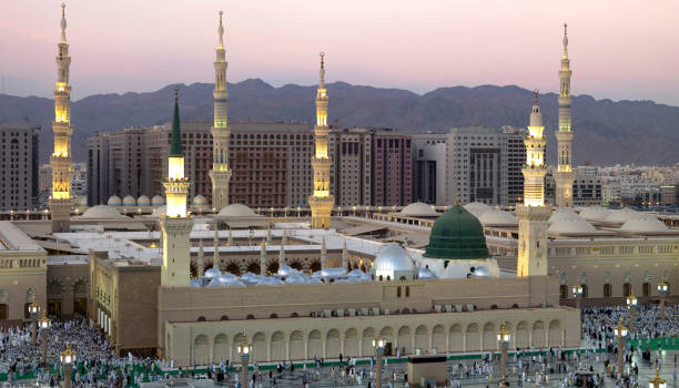 Mosquée de Médine en novembre